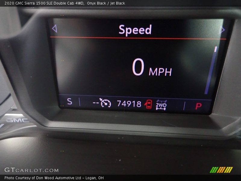 Onyx Black / Jet Black 2020 GMC Sierra 1500 SLE Double Cab 4WD