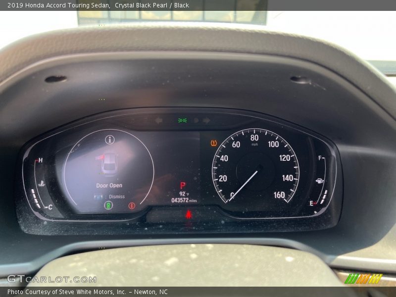 Crystal Black Pearl / Black 2019 Honda Accord Touring Sedan