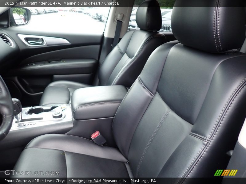 Front Seat of 2019 Pathfinder SL 4x4