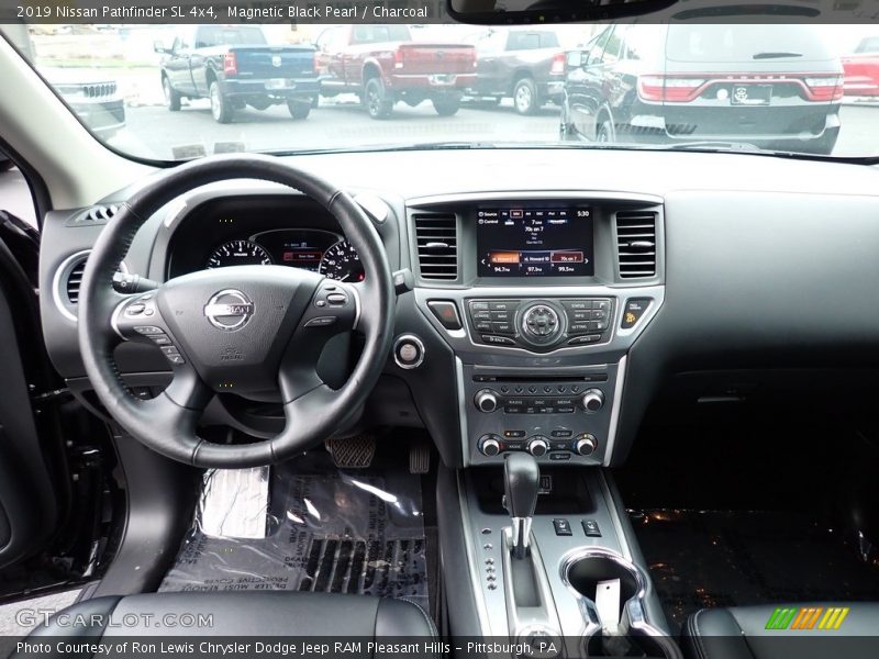 Dashboard of 2019 Pathfinder SL 4x4