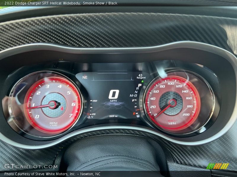  2022 Charger SRT Hellcat Widebody SRT Hellcat Widebody Gauges