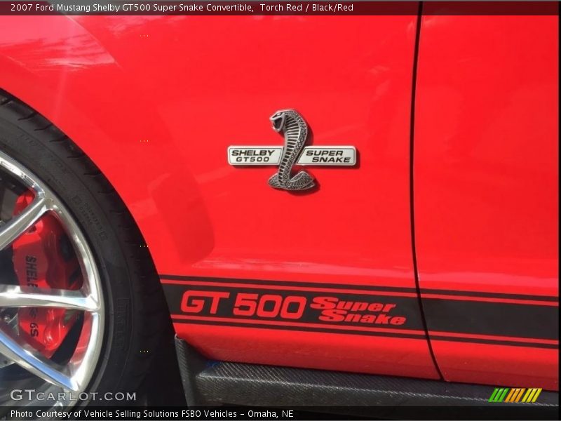  2007 Mustang Shelby GT500 Super Snake Convertible Logo