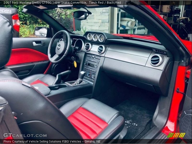 Dashboard of 2007 Mustang Shelby GT500 Super Snake Convertible