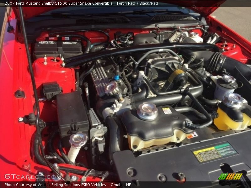  2007 Mustang Shelby GT500 Super Snake Convertible Engine - 5.4 Liter Supercharged DOHC 32-Valve V8