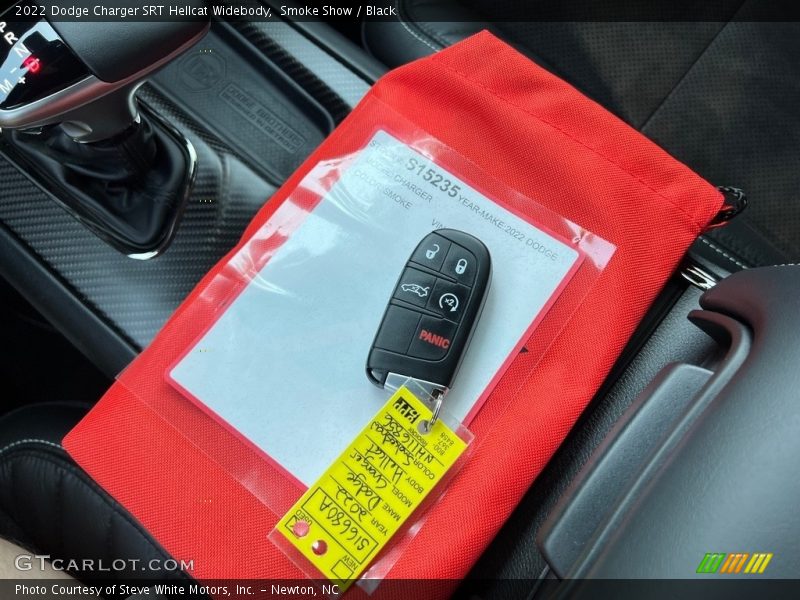 Keys of 2022 Charger SRT Hellcat Widebody