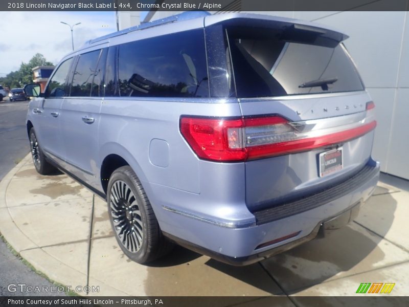 2018 Navigator Black Label L 4x4 Chroma Crystal Blue