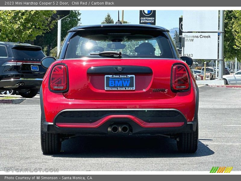 Chili Red / Carbon Black 2023 Mini Hardtop Cooper S 2 Door