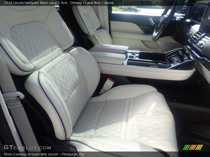  2018 Navigator Black Label L 4x4 Alpine Interior