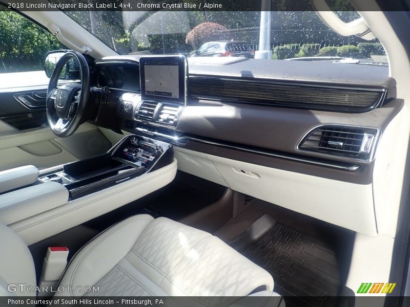 Front Seat of 2018 Navigator Black Label L 4x4