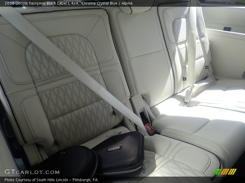Rear Seat of 2018 Navigator Black Label L 4x4
