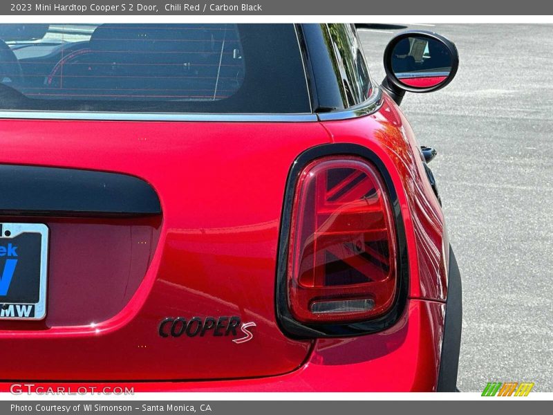 Chili Red / Carbon Black 2023 Mini Hardtop Cooper S 2 Door