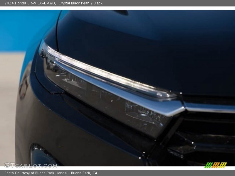 Crystal Black Pearl / Black 2024 Honda CR-V EX-L AWD