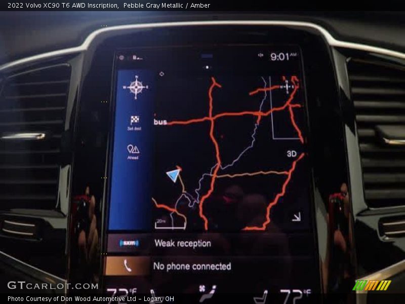 Navigation of 2022 XC90 T6 AWD Inscription