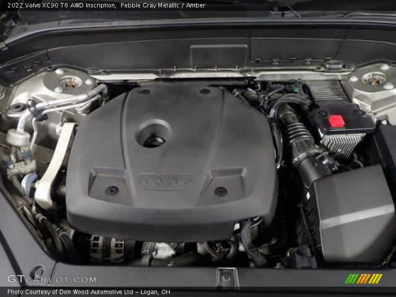  2022 XC90 T6 AWD Inscription Engine - 2.0 Liter Turbocharged/Supercharged DOHC 16-Valve VVT 4 Cylinder
