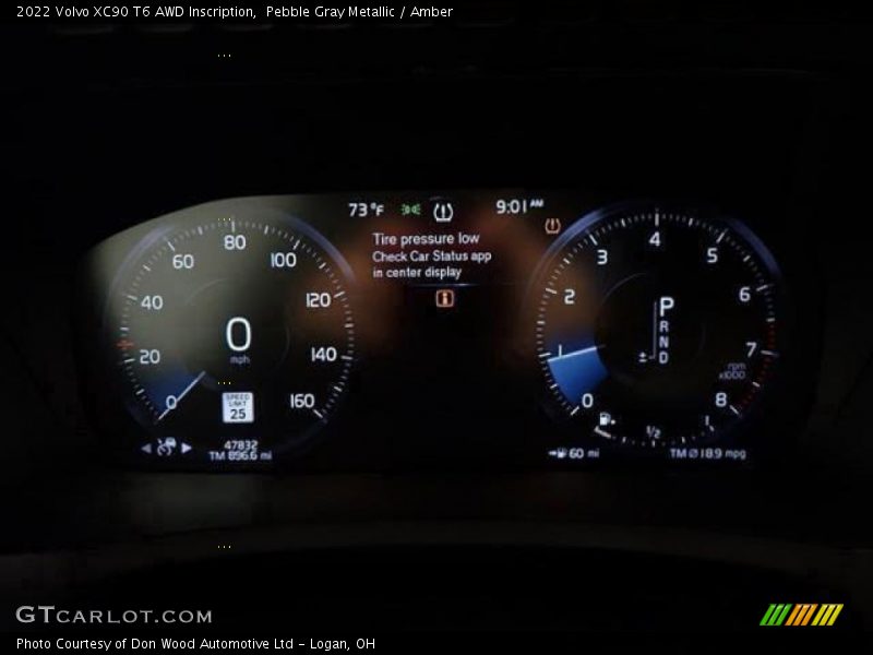  2022 XC90 T6 AWD Inscription T6 AWD Inscription Gauges