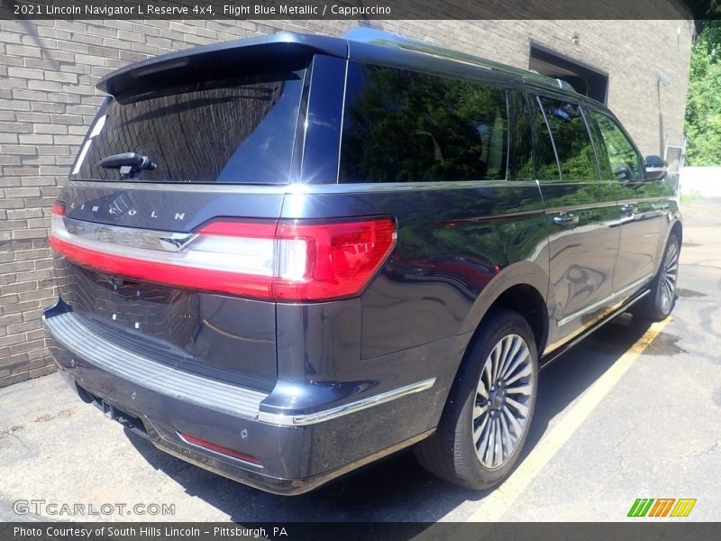Flight Blue Metallic / Cappuccino 2021 Lincoln Navigator L Reserve 4x4