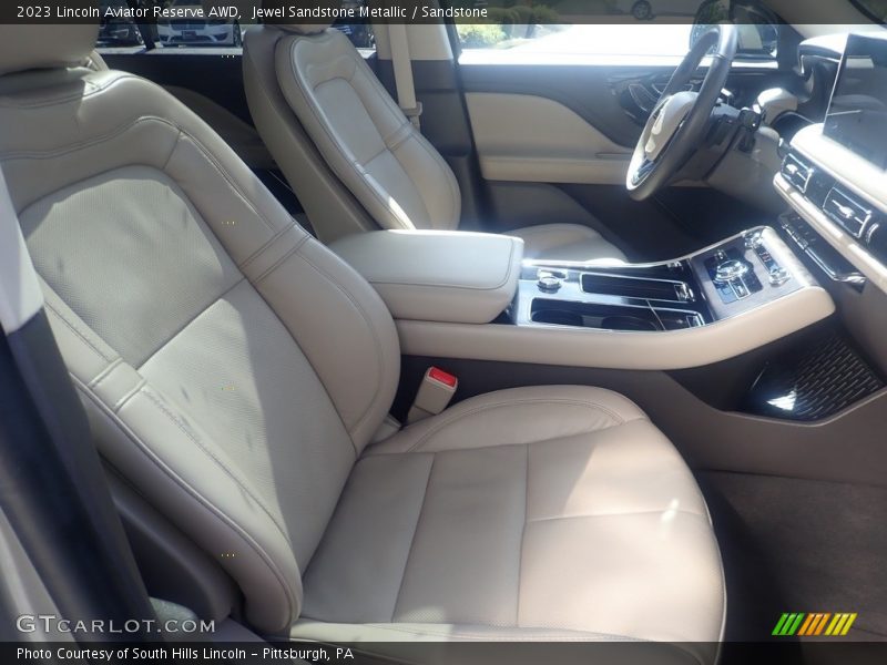 Front Seat of 2023 Aviator Reserve AWD