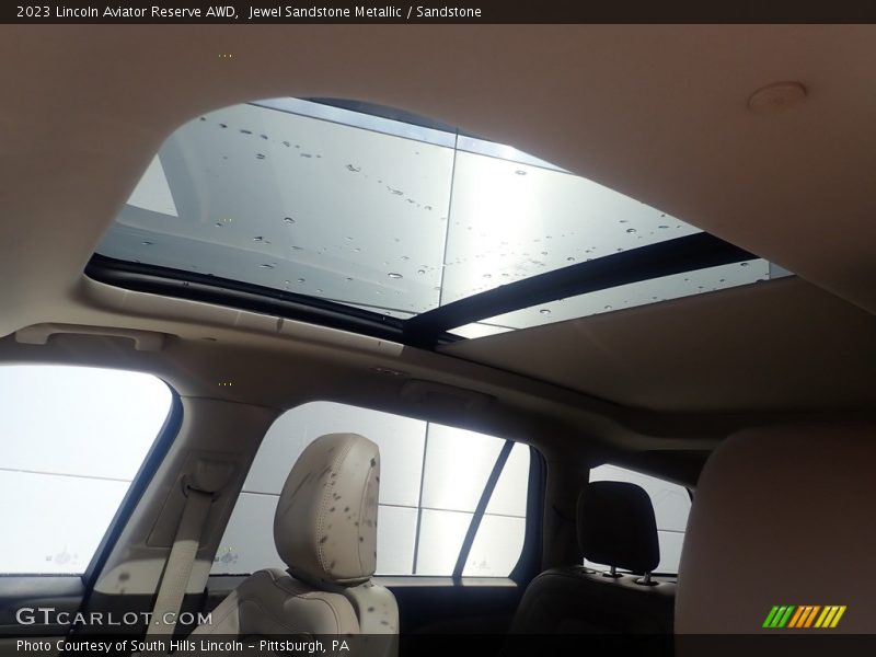 Sunroof of 2023 Aviator Reserve AWD