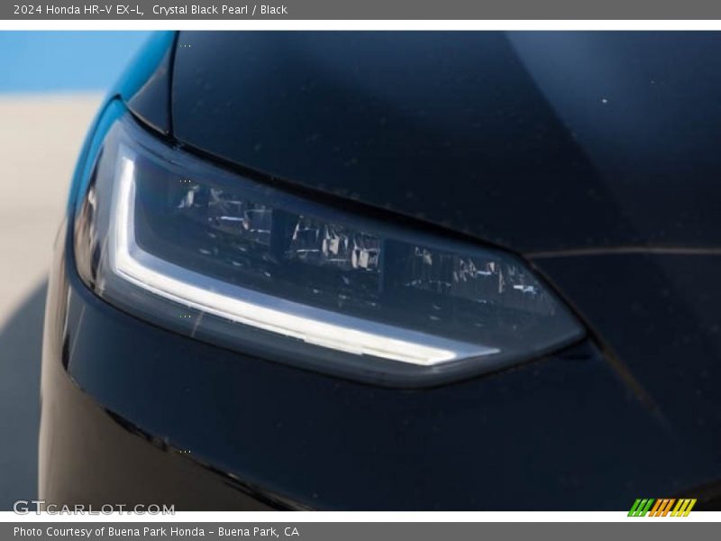 Crystal Black Pearl / Black 2024 Honda HR-V EX-L