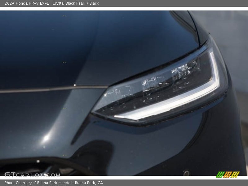Crystal Black Pearl / Black 2024 Honda HR-V EX-L