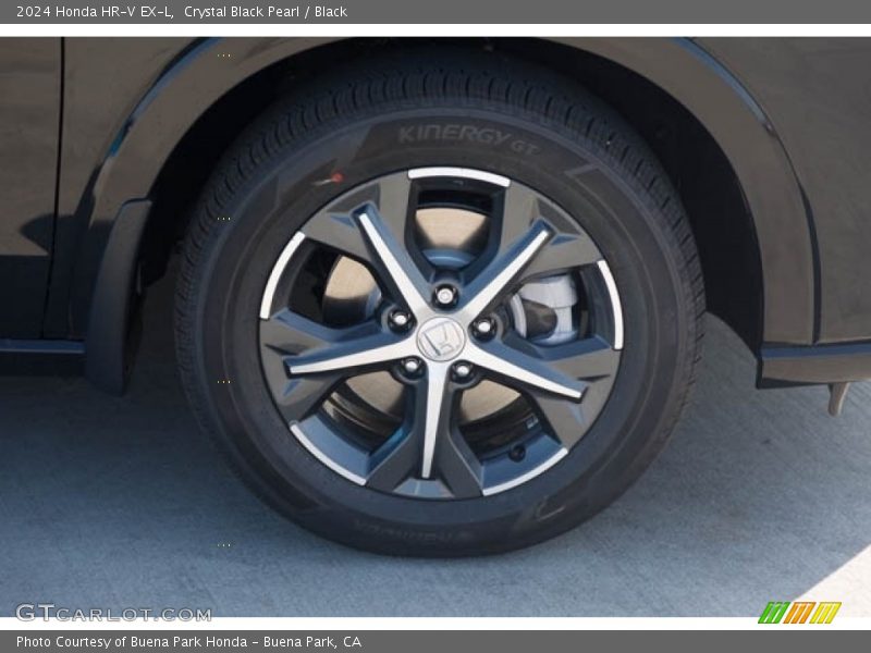 Crystal Black Pearl / Black 2024 Honda HR-V EX-L