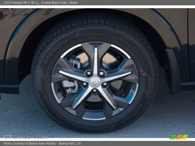 Crystal Black Pearl / Black 2024 Honda HR-V EX-L