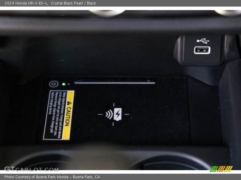 Crystal Black Pearl / Black 2024 Honda HR-V EX-L