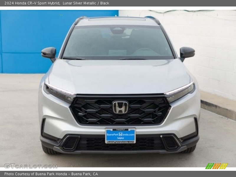 Lunar Silver Metallic / Black 2024 Honda CR-V Sport Hybrid