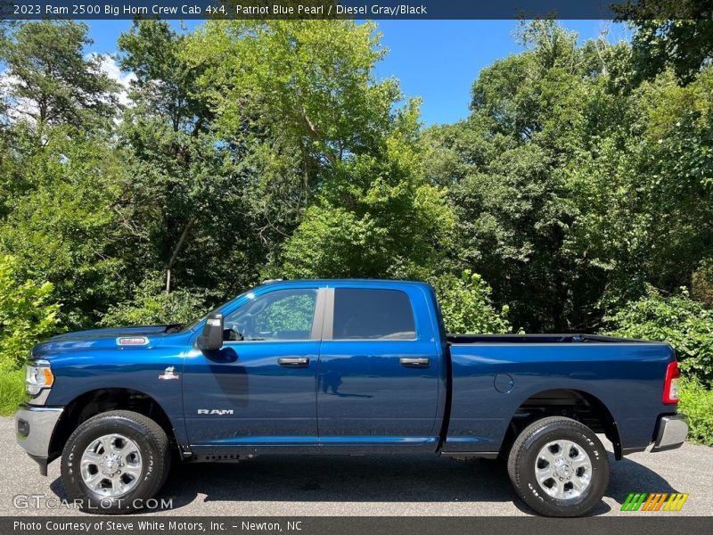  2023 2500 Big Horn Crew Cab 4x4 Patriot Blue Pearl