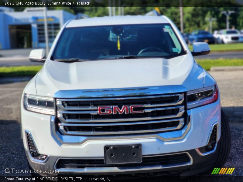 Summit White / Jet Black 2021 GMC Acadia SLT