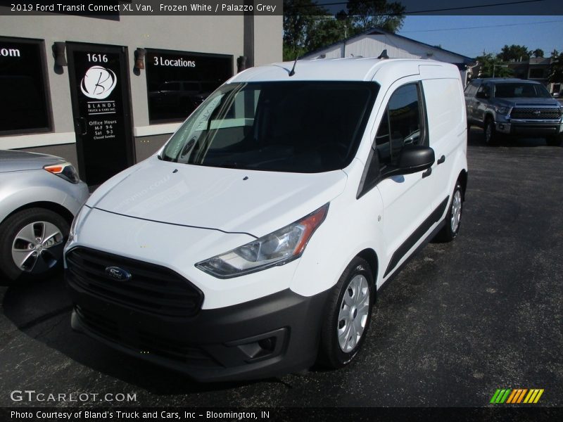 Frozen White / Palazzo Grey 2019 Ford Transit Connect XL Van