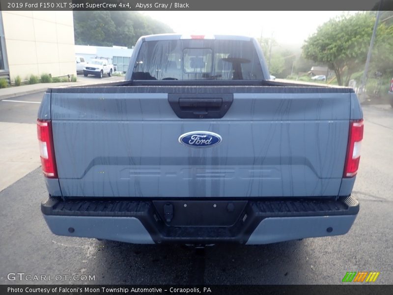 Abyss Gray / Black 2019 Ford F150 XLT Sport SuperCrew 4x4