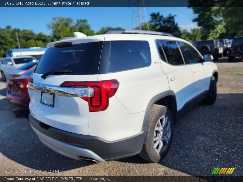 Summit White / Jet Black 2021 GMC Acadia SLT