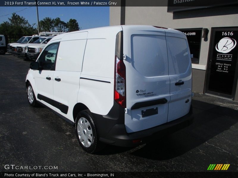 Frozen White / Palazzo Grey 2019 Ford Transit Connect XL Van