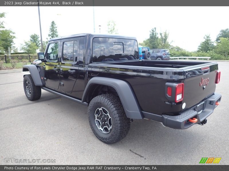 Black / Black 2023 Jeep Gladiator Mojave 4x4