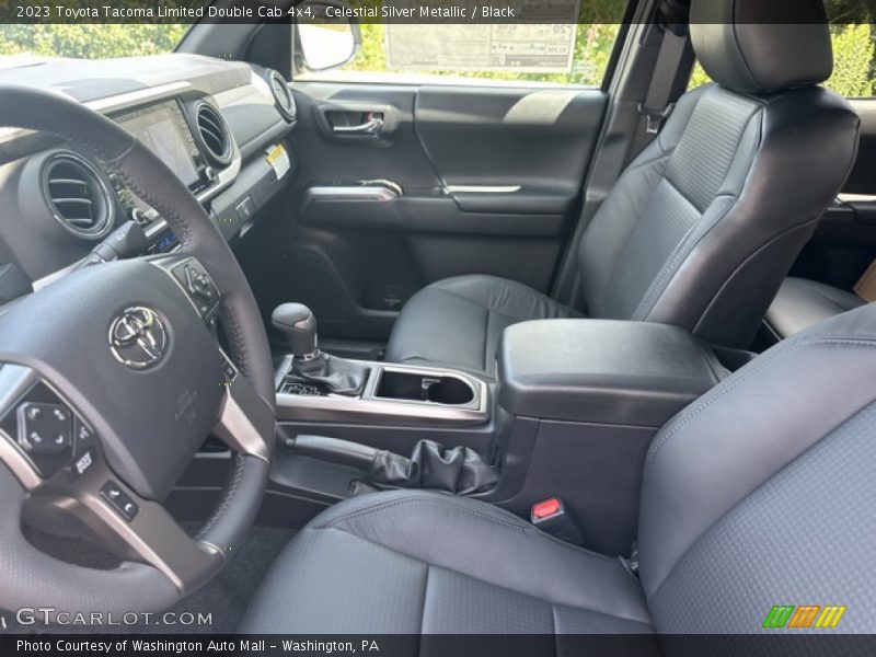  2023 Tacoma Limited Double Cab 4x4 Black Interior