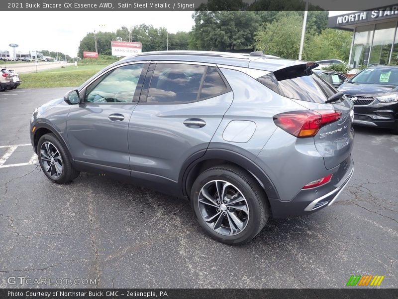 Satin Steel Metallic / Signet 2021 Buick Encore GX Essence AWD