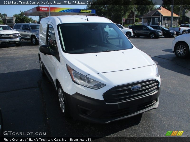 Frozen White / Palazzo Grey 2019 Ford Transit Connect XL Van