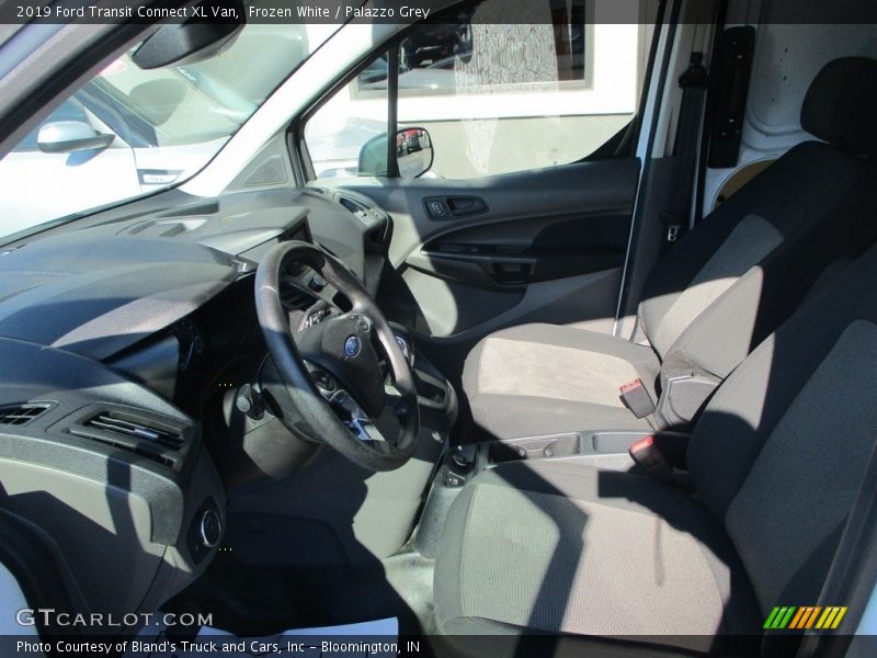Frozen White / Palazzo Grey 2019 Ford Transit Connect XL Van