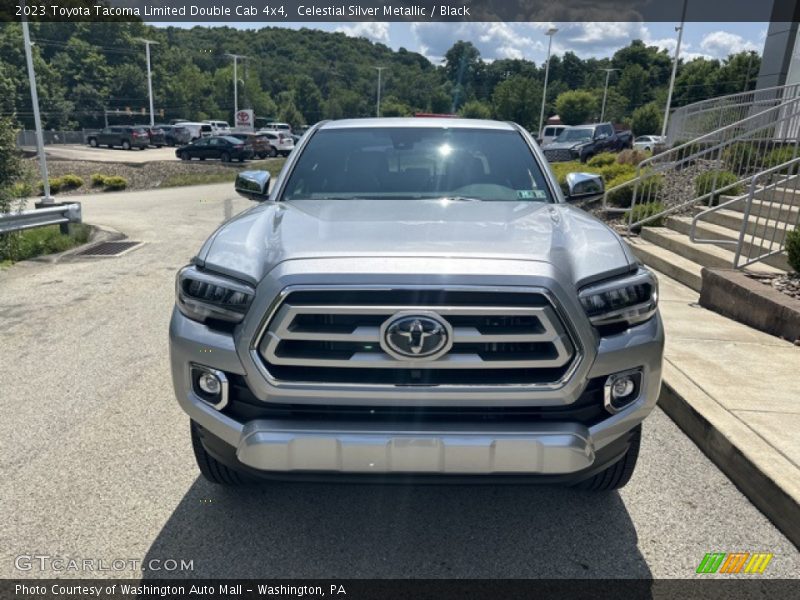 Celestial Silver Metallic / Black 2023 Toyota Tacoma Limited Double Cab 4x4