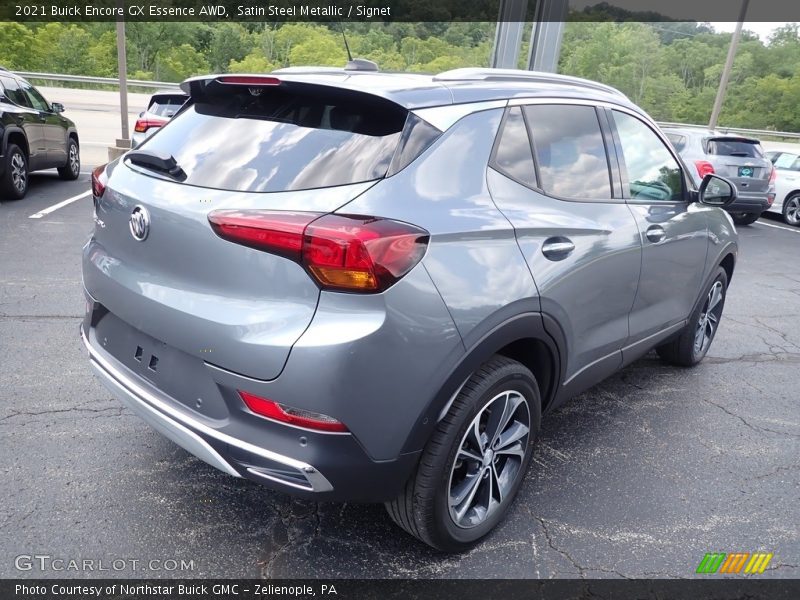 Satin Steel Metallic / Signet 2021 Buick Encore GX Essence AWD