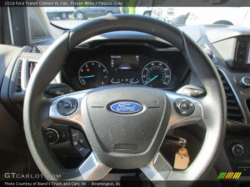 Frozen White / Palazzo Grey 2019 Ford Transit Connect XL Van