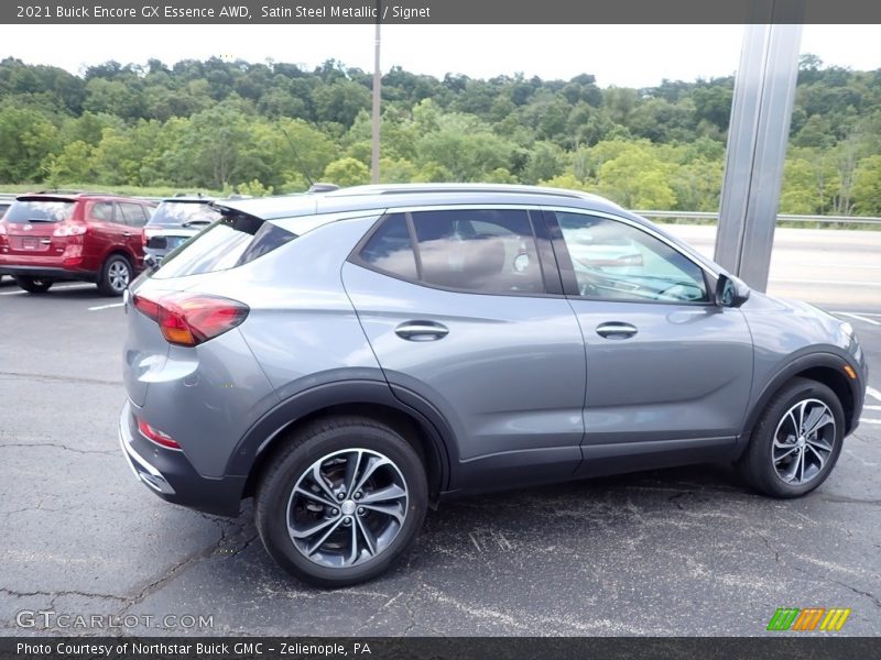 Satin Steel Metallic / Signet 2021 Buick Encore GX Essence AWD
