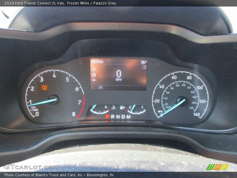 Frozen White / Palazzo Grey 2019 Ford Transit Connect XL Van