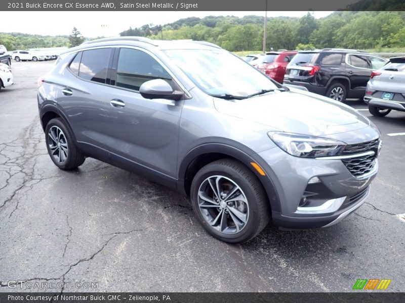 Satin Steel Metallic / Signet 2021 Buick Encore GX Essence AWD