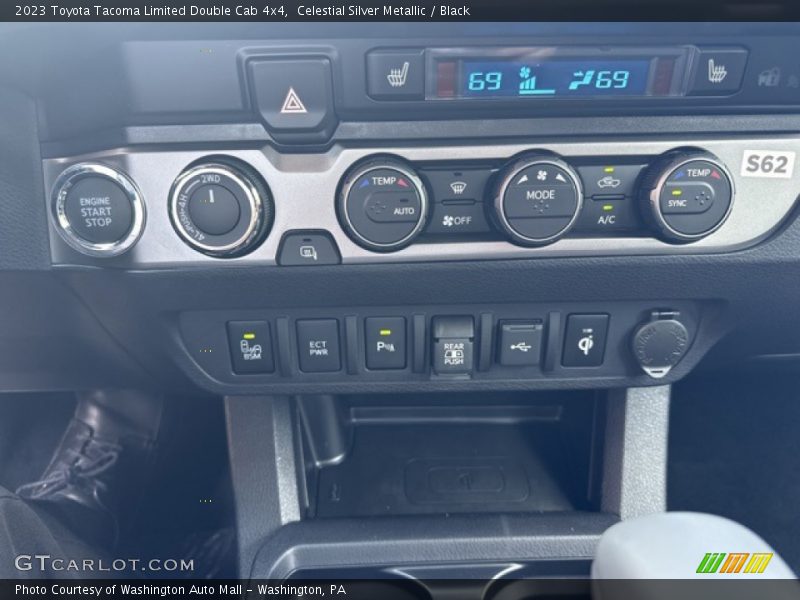 Controls of 2023 Tacoma Limited Double Cab 4x4