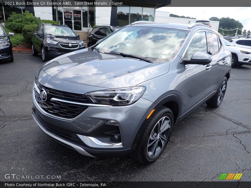 Satin Steel Metallic / Signet 2021 Buick Encore GX Essence AWD