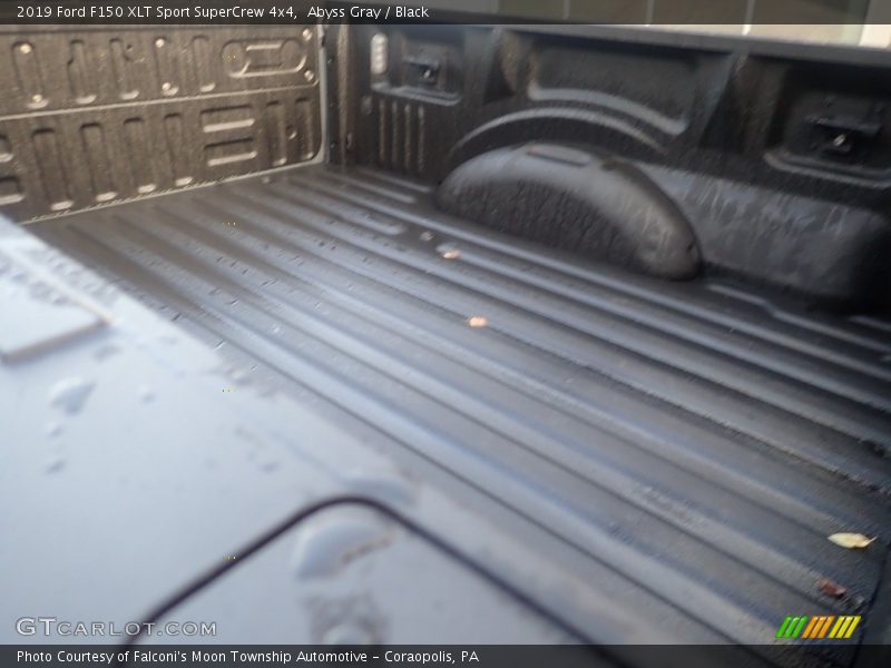 Abyss Gray / Black 2019 Ford F150 XLT Sport SuperCrew 4x4