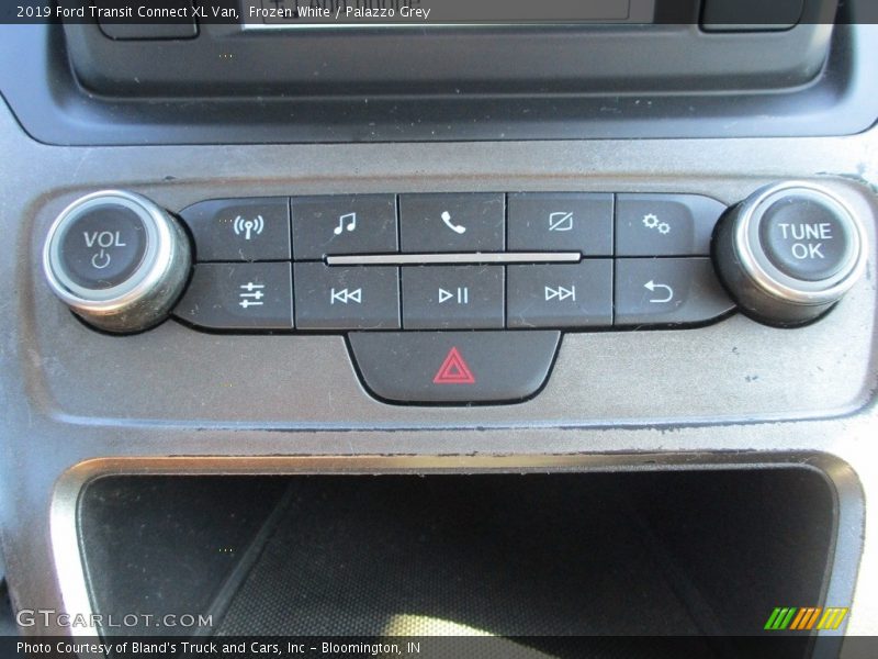 Frozen White / Palazzo Grey 2019 Ford Transit Connect XL Van