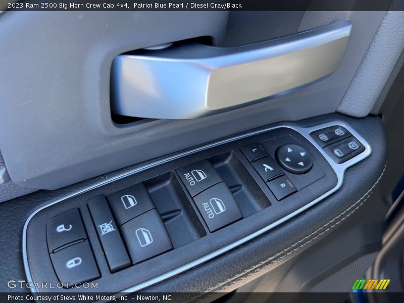 Patriot Blue Pearl / Diesel Gray/Black 2023 Ram 2500 Big Horn Crew Cab 4x4